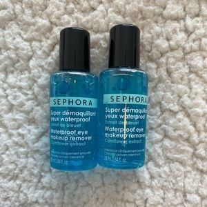 4/$20🌟 Sephora waterproof eye makeup remover X2